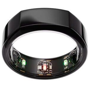 Oura Ring Gen3 Heritage Black Size 8 NWT